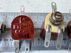 Air Variable Ceramic Capacitor 1.9-15pF 160V USSR Lot 4pcs+ - Picture 1 of 10