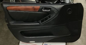98-05 LEXUS GS300 GS400 GS430 FRONT DRIVER LEFT SIDE DOOR PANEL CARD TRIM BLACK - Picture 1 of 1