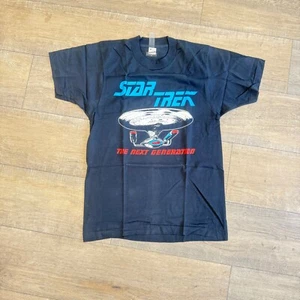 1990’s Star Trek T-shirt M Screen Stars Science Fiction TV Vintage NOS - Picture 1 of 4