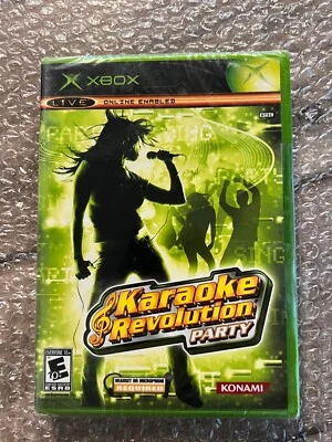 Karaoke Revolution Party (Microsoft Xbox, 2005) GAME ONLY BRAND NEW SEALED - Image 1 of 4