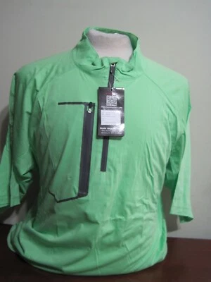 Suéter de golf Sun Mountain Zephyr para hombre grande verde 1/4 cremallera NUEVO NUEVO CON ETIQUETAS con manchas Foto 1 de 4