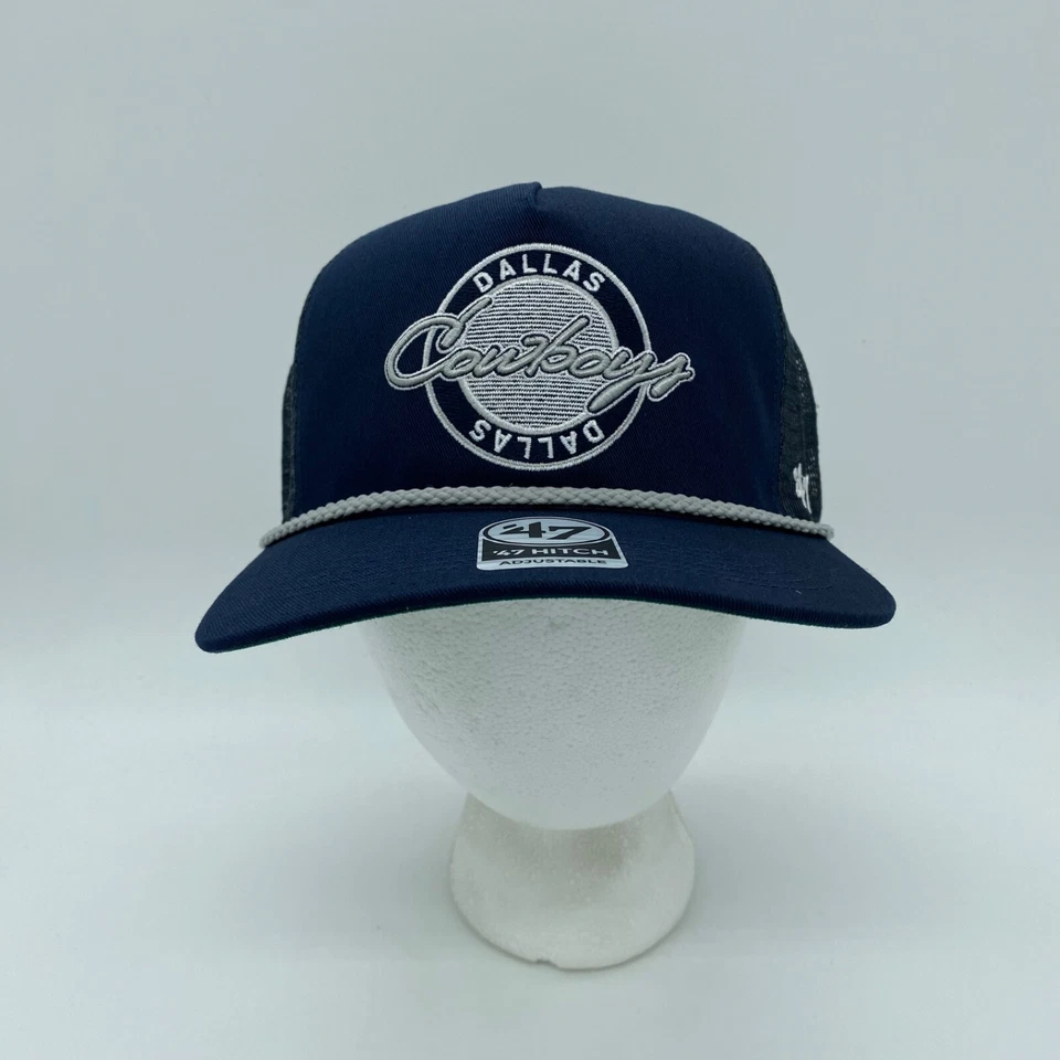 Dallas Cowboys '47 Hitch Ibiza Floral Snapback Hat Cap Navy Blue Rope
