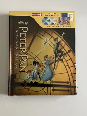 PETER PAN - DISNEY 1953 - TARGET EXCLUSIVE BLU-RAY DIGIBOOK NEW SEALED MINT!! - Image 1 of 4