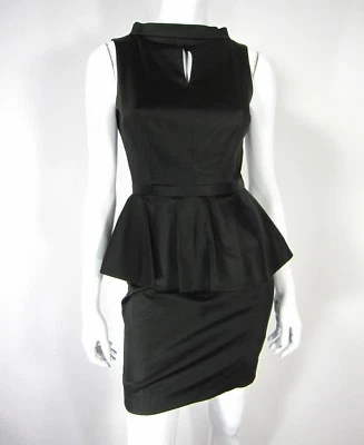 GUESS BY MARCIANO SLEEVELESS COCKTAIL PROM DRESS SIZE 2 SOLID BLACK - Image 1 of 4