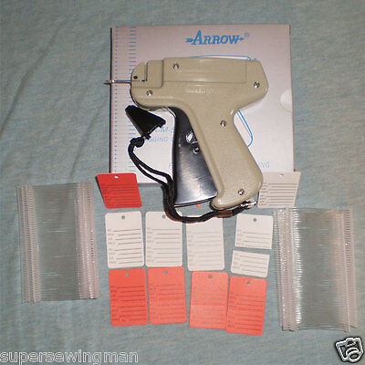 Arrow Clothing Price Label Tagging Tag Tagger Gun +500 Barbs + 50 Price Labels • 8.99$