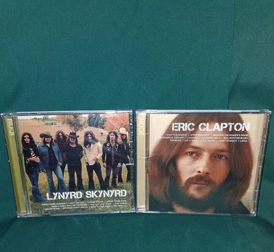 LYNYRD SKYNYRD/ICON:2010+ERIC CLAPTON/ICON:2011-CD-24 TOTAL  TRACKS-BRAND NEW Foto 1 de 4