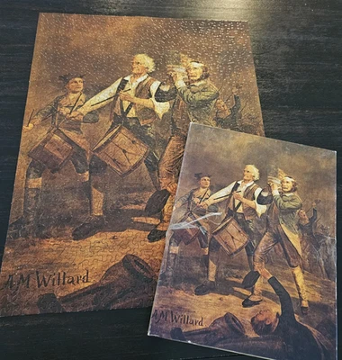 Vintage Springbok Spirit Of ‘76 500+ Piece Jigsaw Puzzle 18" x 23.5" - Image 1 of 4