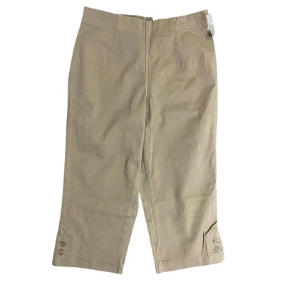 Bermudas Croft & Barrow para mujer pequeñas tostadas adoquinadas elásticas Foto 1 de 4