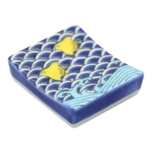 Kutani Ware Seikogama Chopstick Rests (Various Models, Hc-01-30) - Porcelain, 3_ - Picture 1 of 2