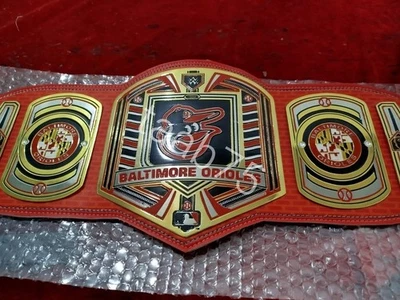 Baltimore Orioles MLB Legacy Title Championship Belt Adult Size 2MM Brass - Image 1 of 4