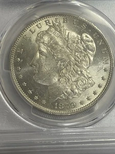 Dólar Morgan 1879-O, graduación profesional, baja acuñación, como nuevo 62, por REEDERSONG - Imagen 1 de 11