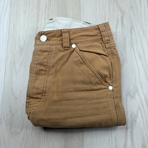 Topo Design Chore Pants Women's Brown Size 6 Canvas Cotton - Picture 1 of 17