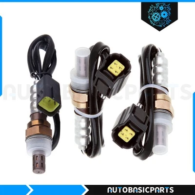 Se adapta a Mazda MPV 2000-2001 2,5 L 3 piezas sensores de oxígeno O2 02 aguas arriba y aguas abajo Foto 1 de 4