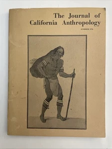 RARE The Journal of California Anthropology Summer 1976 VINTAGE - Picture 1 of 6