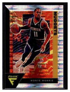 2020-21 Panini Flux Silver Pulsar Prizm #48 Monte Morris Target (Qty)