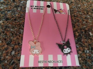 My Melody & Kuromi Best Friends Bestie 18" Necklace Set of 2 Sanrio Bioworld New - Picture 1 of 4