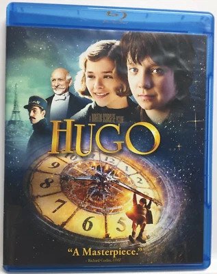 Hugo [2011] (Blu-ray,2012) Chloe Grace Moretz,Not a Scratch! - Image 1 of 4