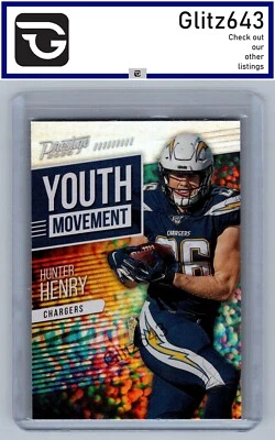 2020 Panini Prestige #YM-HH Hunter Henry Youth Movement - Image 1 of 2