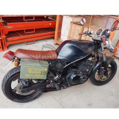 Motocicleta Vintage Café Racer Flat Brat Para Honda CB CL Yamaha XJ Suzuki GS Foto 1 de 4