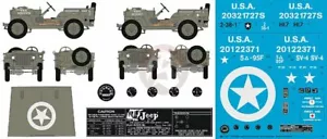 Peddinghaus 1/6 Willys MB Esercito americano Jeep marcature, strumenti e cartelli #1 3677 - Foto 1 di 1