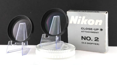 Nikon 52mm No.2 and No.1 Close Up Filter Attachments - Image 1 of 3