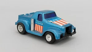 Vintage Arco Blue 3.5" Gladiator Friction Pullback Toy Truck - Picture 1 of 13