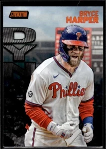 2022 Topps Stadium Club Bryce Harper Dynasty Orange Parallel  01/50. # 1A 🔥🔥 - Picture 1 of 2