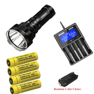 Holiday Set: Acebeam K70 LED Flashlight ,4x3500mAh batteries,VC4 charger & TIP - Picture 1 of 5
