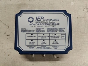 Used IEP Technologies Hoerbiger Safety IsoFlap M Interface Module 32-710002-001 - Picture 1 of 4
