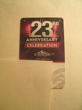 23rd ANNIVERSARY MUCKLESHOOT CASINO CARD