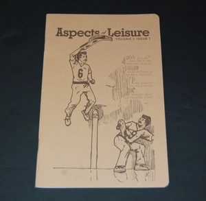 Very Scarce ASPECTS OF LEISURE Magazine Vol. 1: Issue 1 Desert Hot Springs, CA - Picture 1 of 6