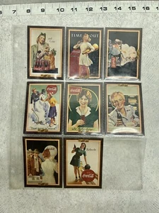 COCA-COLA SERIE 4 Collect-A-Card 1995 komplettes Sammelkartenset 8 Karten -lesen - Bild 1 von 6