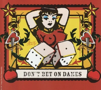 VTG 2002 Sailor Jerry Spiced Rum Print Ad Art 20x27cm Sexy Cartoon Dame RAZ 10 - Image 1 of 3