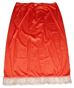NARANJA Nylon Tricot DESLIZAMIENTO MÁS LARGO Hombres Mujeres 3X * Cintura 44-54" * Longitud 40" ** - Imagen 1 de 4