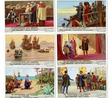  LIEBIG   S. 1445 ,  F .1445  ' THE DISCOVERY OF AMERICA ' G/COND DUTCH orFRENCH