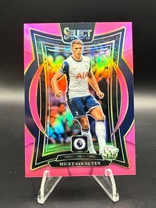 2024-25 Select Premier EPL Micky Van De Ven Terrace Pink #/99 - Tottenham Spurs - Picture 1 of 3