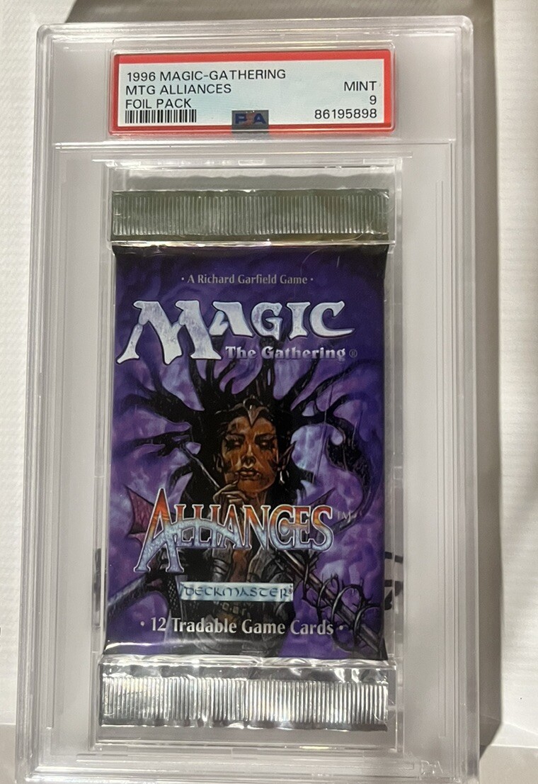 Magic: The Gathering Alliances Sealed Collectible Card Game Magic: The Gathering Alliances Sealed Collectible Card Game