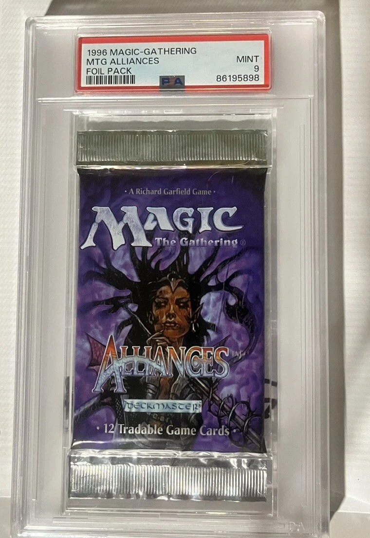 Magic: The Gathering Alliances Sealed Collectible Card Game Packs