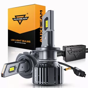 AUXBEAM H7 LED Faros Luz Alta Baja 25000LM Super Brillante 6500K CANBUS - Imagen 1 de 12