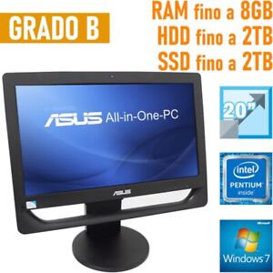 Aio All IN One PC Asus ET2012 20 " Pentium RS232 Dvd-Rw Windows 7 Home