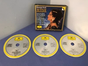 Giuseppe Verdi AIDA Claudio Abbado - 3 CD Box Set 1983 - Bild 1 von 4