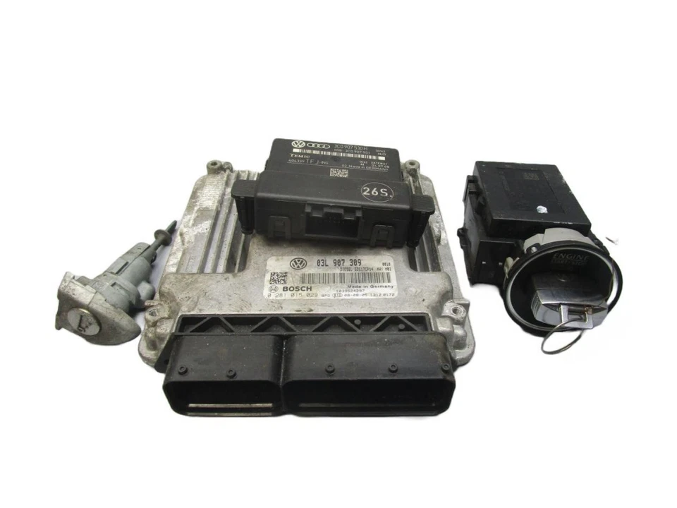 Centralina Motore Kit Chiusura Per VW PASSAT VARIANT (3C5) 2.0 TDI 16V 03L907309 - Immagine 1 di 4