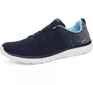Zapatillas deportivas Skechers Virtue para mujer EE. UU. 9 azul marino 104411-NVBL - Imagen 1 de 7