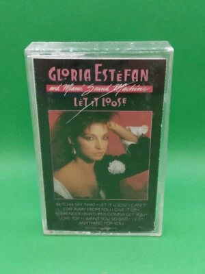 Let It Loose by Gloria Estefan.  Cassette Tape Foto 1 de 3