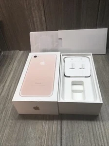 Apple iPhone 7 Rose Gold 32GB EMPTY BOX + STICKERS ONLY NO PHONE INCLUDED - Picture 1 of 12