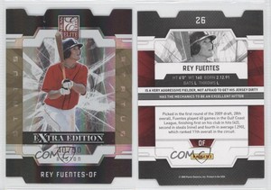 2009 Donruss Elite Extra Edition Status Gold /50 Rey Fuentes #26