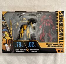 Transformers Studio Series Buzzworthy 79 High Octane Bumblebee & 02 Stinger 2-pk