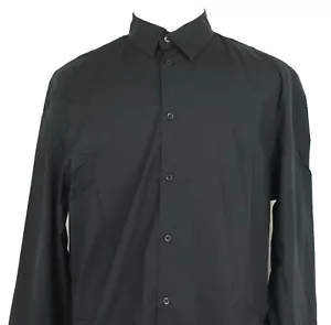 Camisa H&M Calce Regular Negra Manga Larga 100% Algodón S,M,2XL,3XL - Imagen 1 de 3