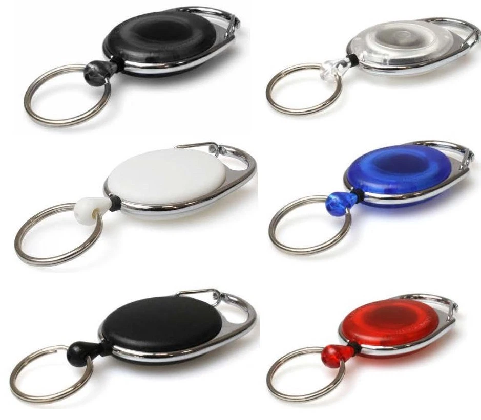 Ski Pass Retractable Reel Card holder PREMIER Key Reel Door Pass Key Holder - Image 1 of 1