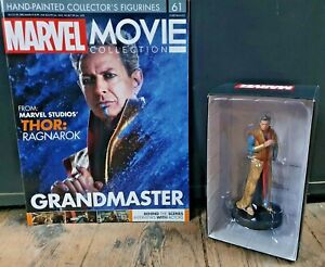 Marvel Movie Collection #61 GRANDMASTER (Thor: Ragnarok) Eaglemoss Figure & Mag